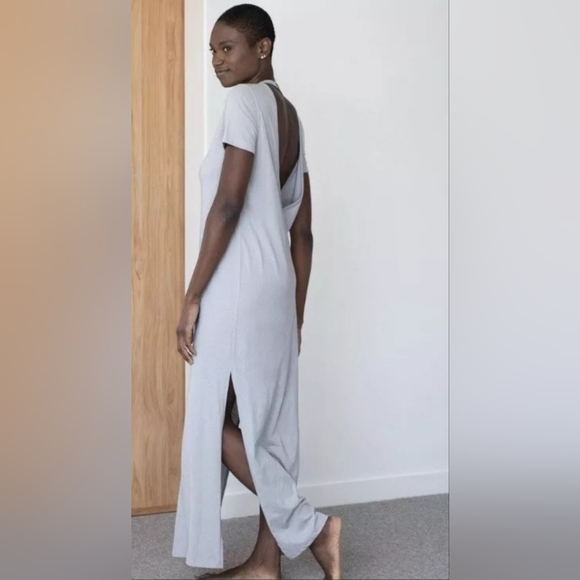 Lunya Restore Pima Cotton Maxi Dress. Size M - Picture 2 of 9